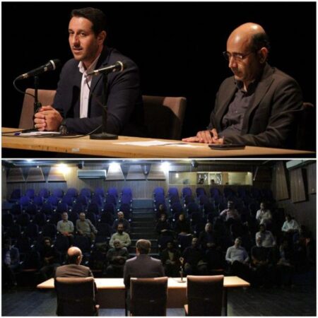 نشست محمد رعیت با اعضای شورای ارزشیابی و نظارت بر نمایش استان گلستان