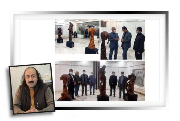 به مناسبت بزرگداشت حکیم نظامی؛ نمایشگاه «پیکره هایی از هفت پیکر» در شهرستان کردکوی گشایش یافت