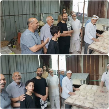 ۱۸۳۵ کیسه آرد در مواکب استان گلستان در عراق توزیع شد