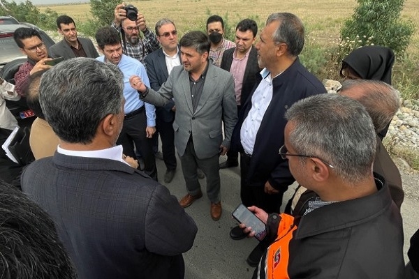 بازدید میدانی رئیس و اعضای کمیسیون عمران مجلس شورای اسلامی و معاون وزیر راه و شهرسازی از محورهای گلستان