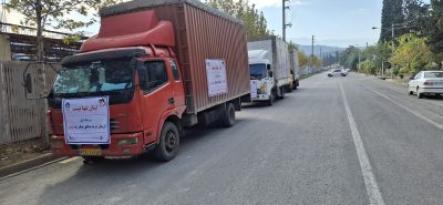 کمیته امداد استان گلستان ۳۰۰۰ تخته پتو به مناطق جنگ زده لبنان ارسال کرد