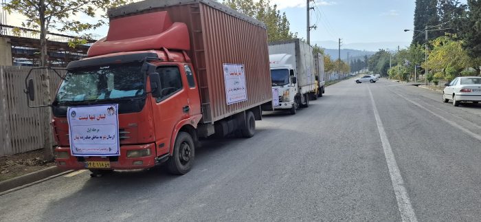 کمیته امداد استان گلستان ۳۰۰۰ تخته پتو به مناطق جنگ زده لبنان ارسال کرد